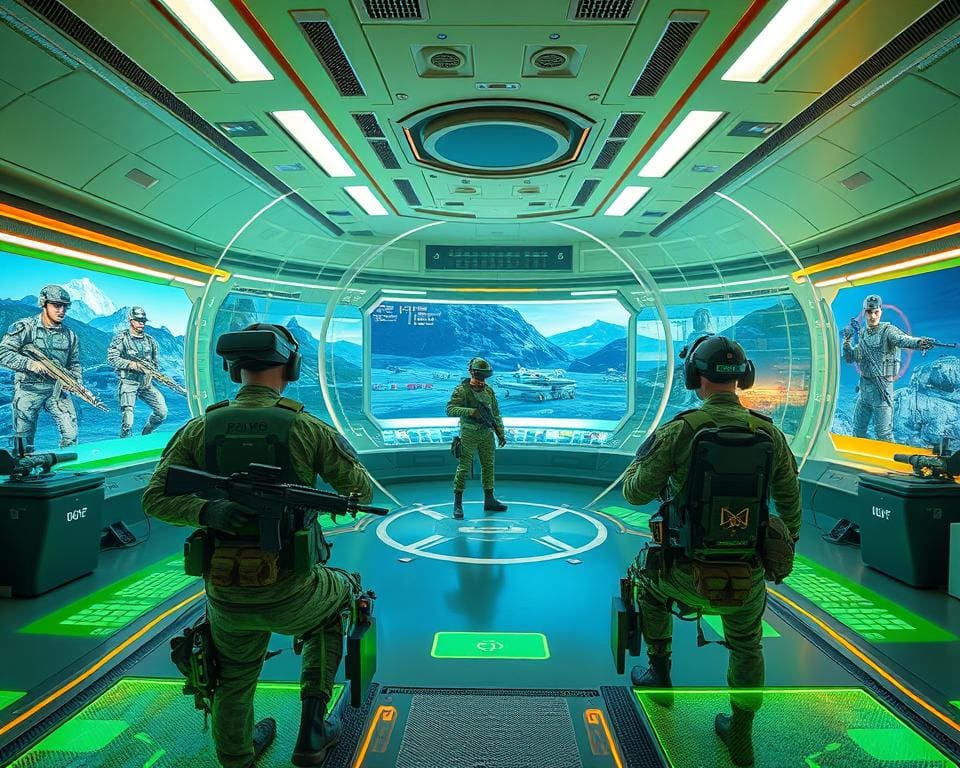 virtuele realiteit in defensietraining