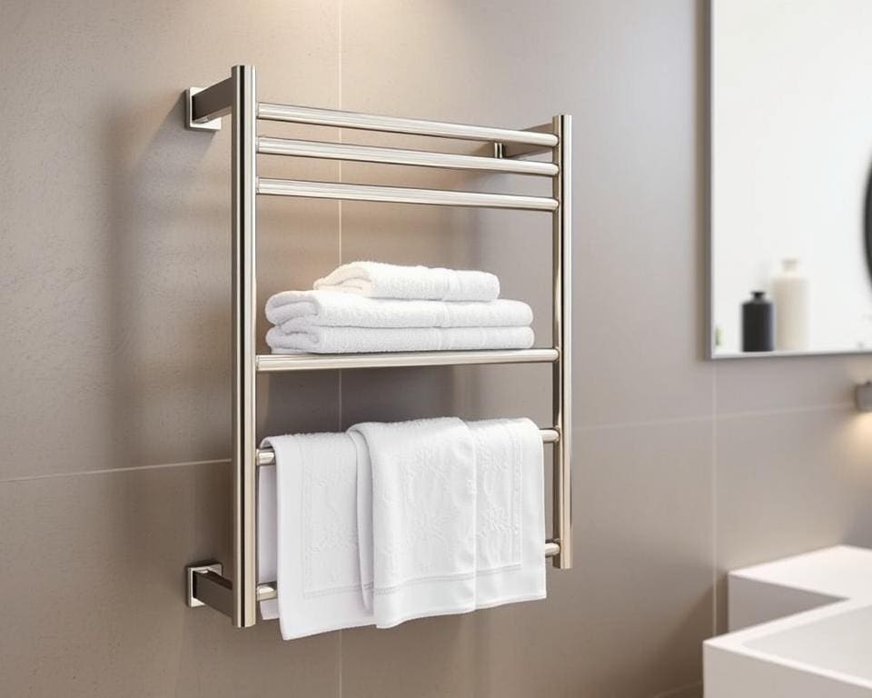wandmontage handdoekrek