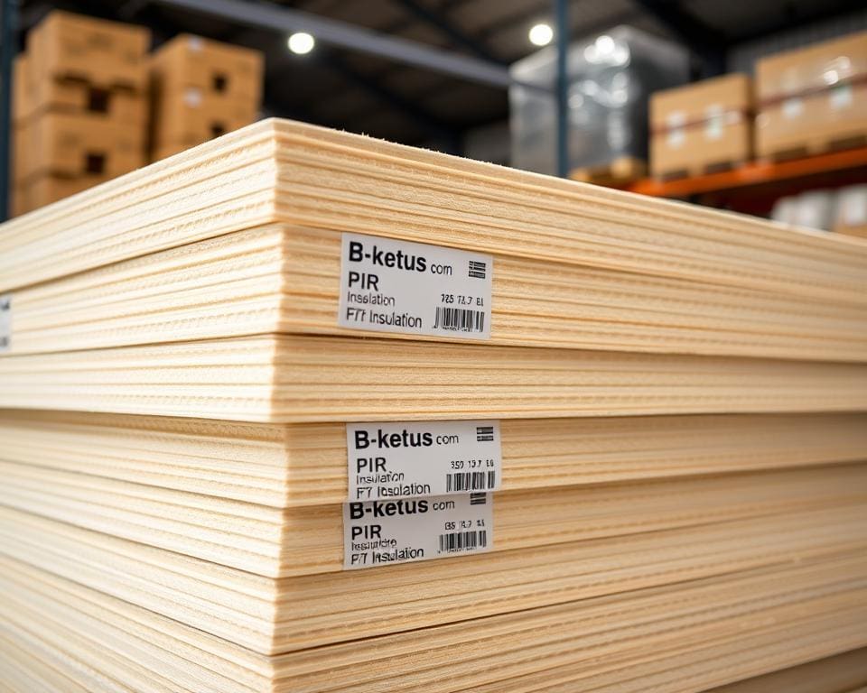 B-keus PIR platen en de beste prijsgarantie