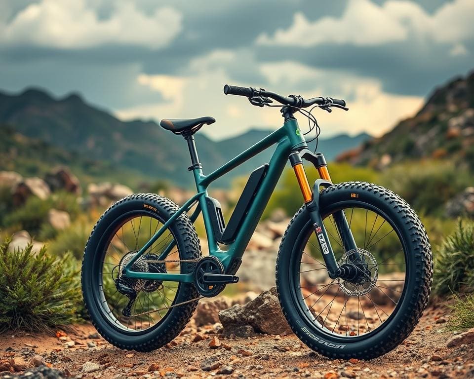 Elektrische fietsen met robuuste banden voor offroad