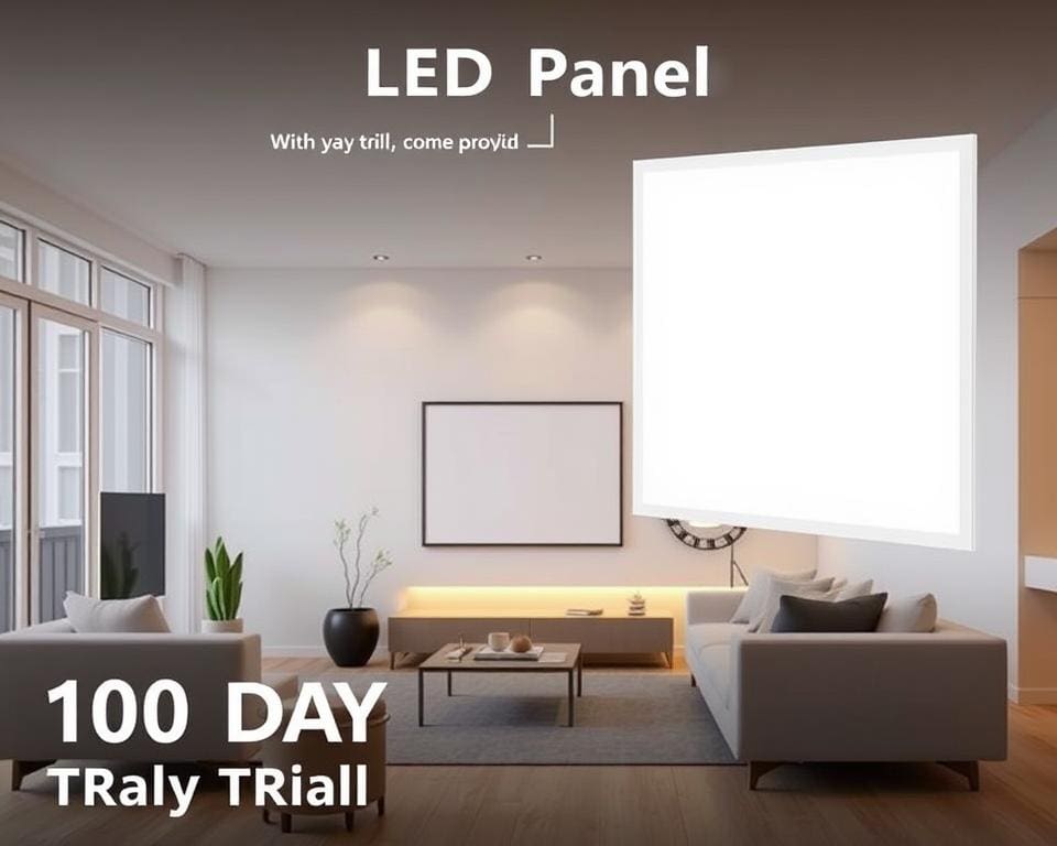 LED paneel kopen met 100 dagen zichttermijn: zo werkt het