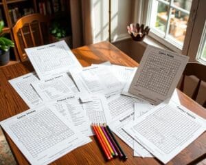 Printbare kruiswoordpuzzels in 3 simpele stappen