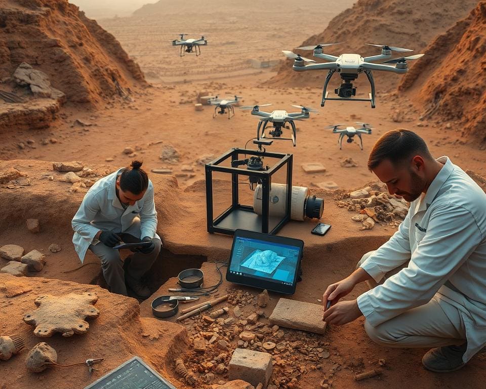 Hoe beïnvloedt technologie archeologisch onderzoek?