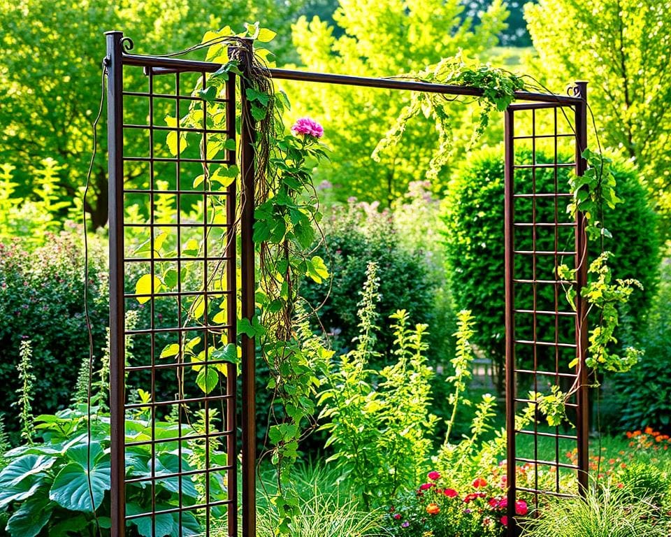 Hoe onderhoud je een klimrek voor planten?