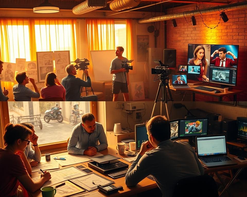 fasen productie promotiefilm