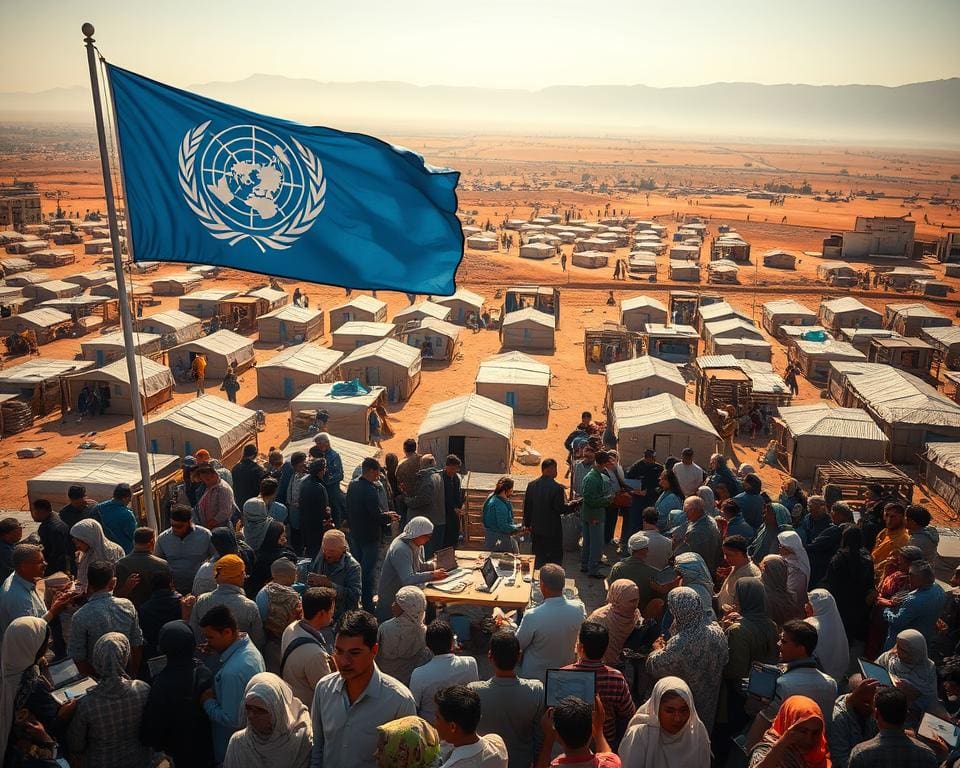 Hoe gebruikt de VN blockchain voor vluchtelingenregistratie?