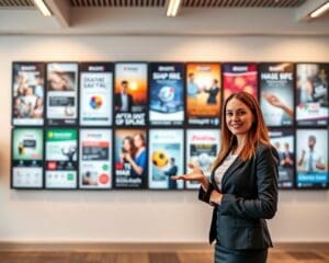 Waarom posterpanelen huren ideaal is voor bedrijven