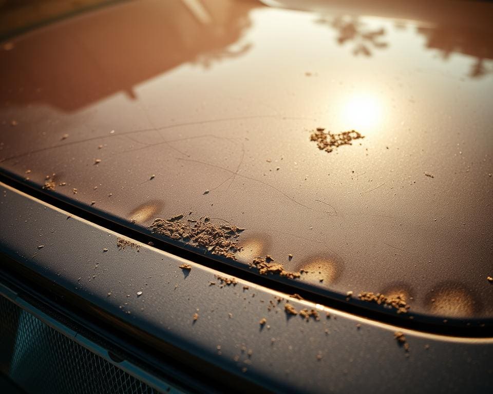 Wat te doen bij steenslag op je motorkap of bumper?