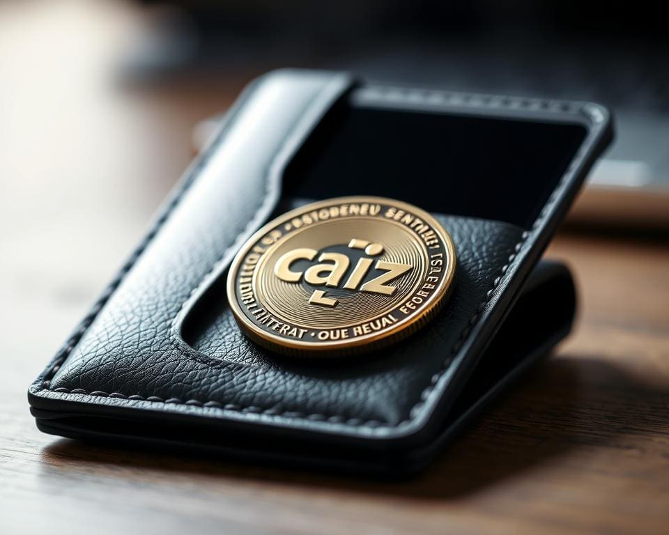 caiz Coin in de wallet