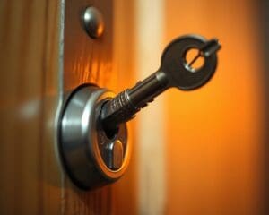 Wat als mijn sleutel in het slot afbreekt?