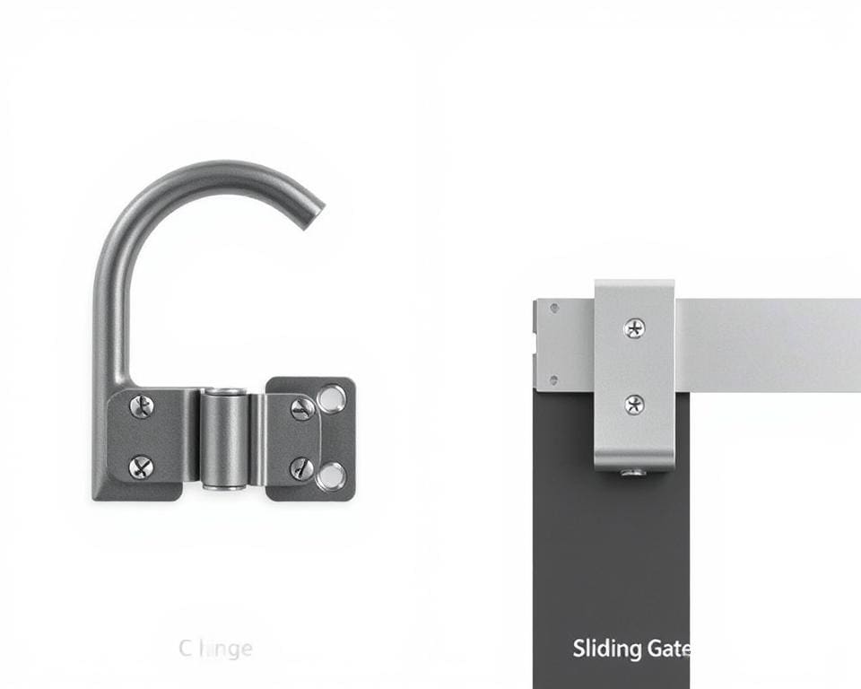 Wat is het verschil tussen C-beslag en gewone schuifpoorten?