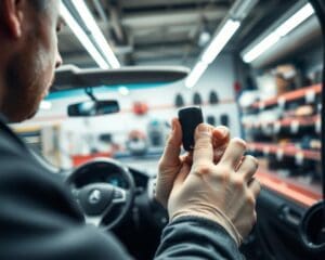 Hoe lang duurt een autosleutelservice op locatie?