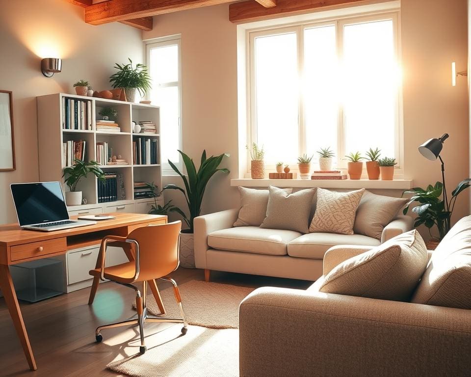 Hoe richt je een studio praktisch en sfeervol in?