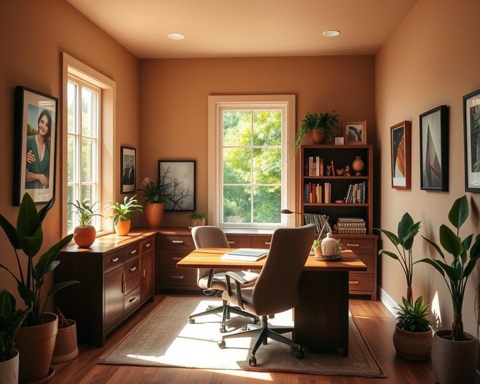 Wat zijn de beste kleuren voor een thuiskantoor?
