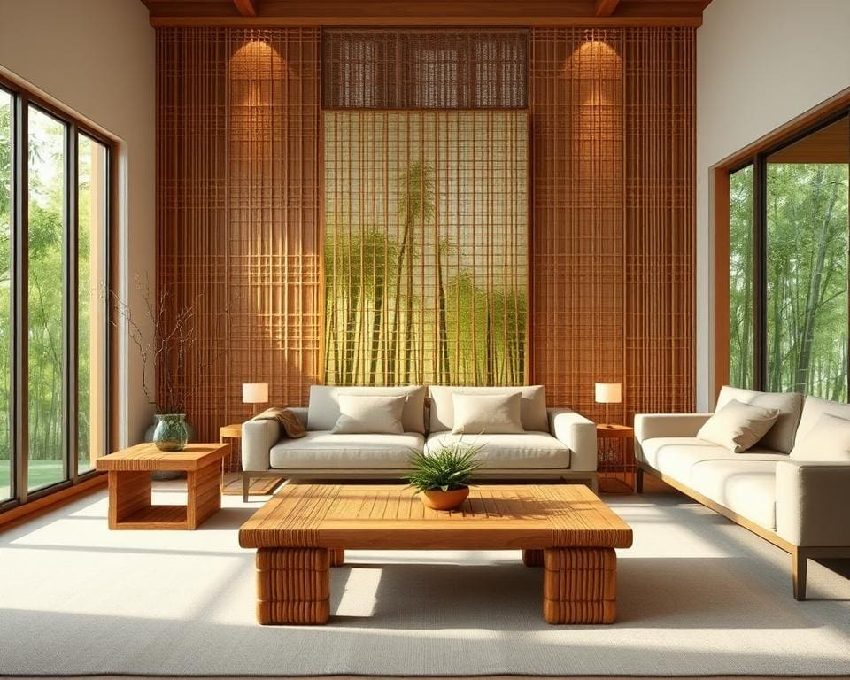 inspiratie voor bamboe inrichting