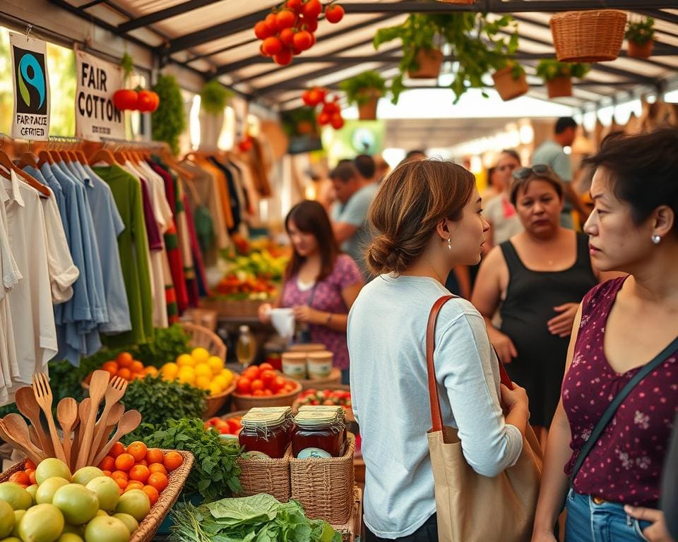 Ethisch consumeren en fair trade producten