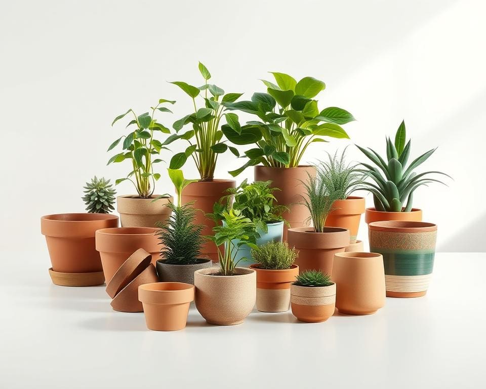 Hoe kies je herbruikbare plantenpotten?