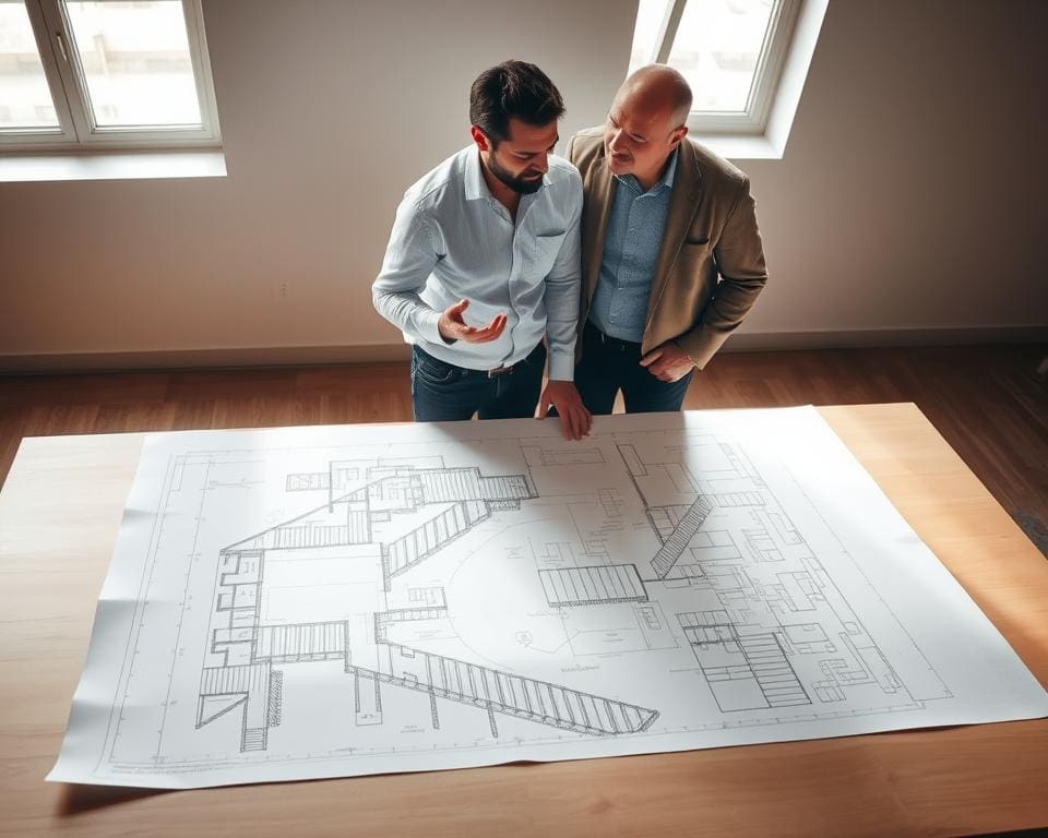 Hoe verloopt de afstemming tussen architect en constructeur?