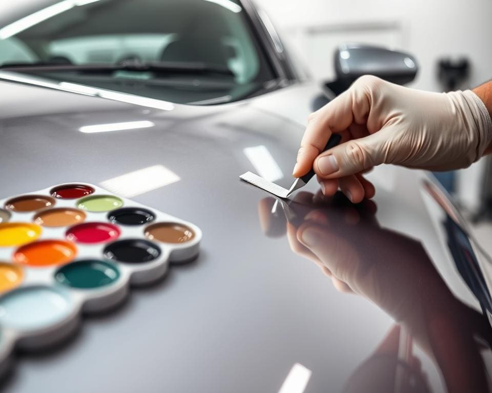 Hoe werkt kleurmatchen bij autolakherstel precies?
