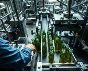 Wat doet een operator bij een bottellijn?