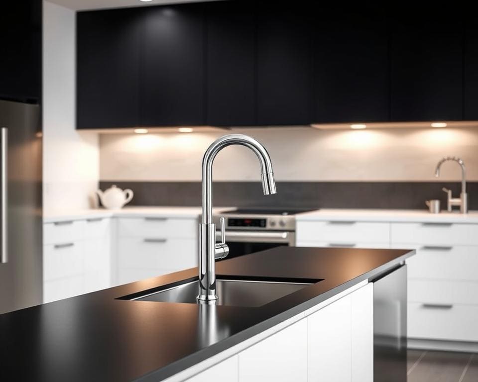 Wat doet een slimme kraan in de keuken?