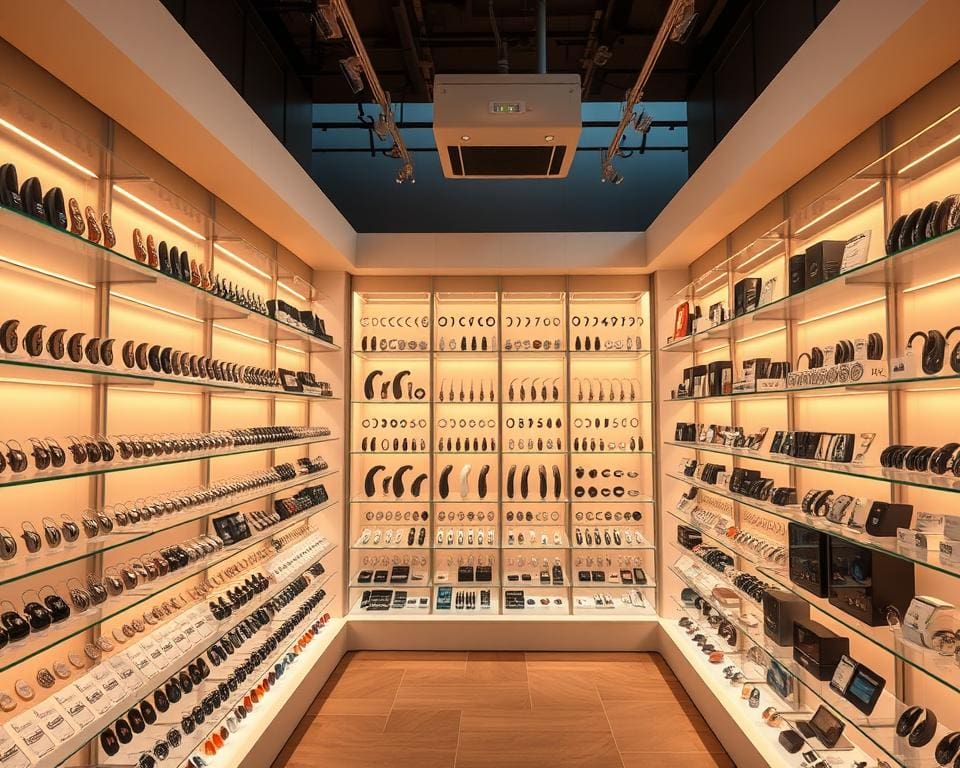 Wat zijn de topmerken bij een groothandel voor audiciens?