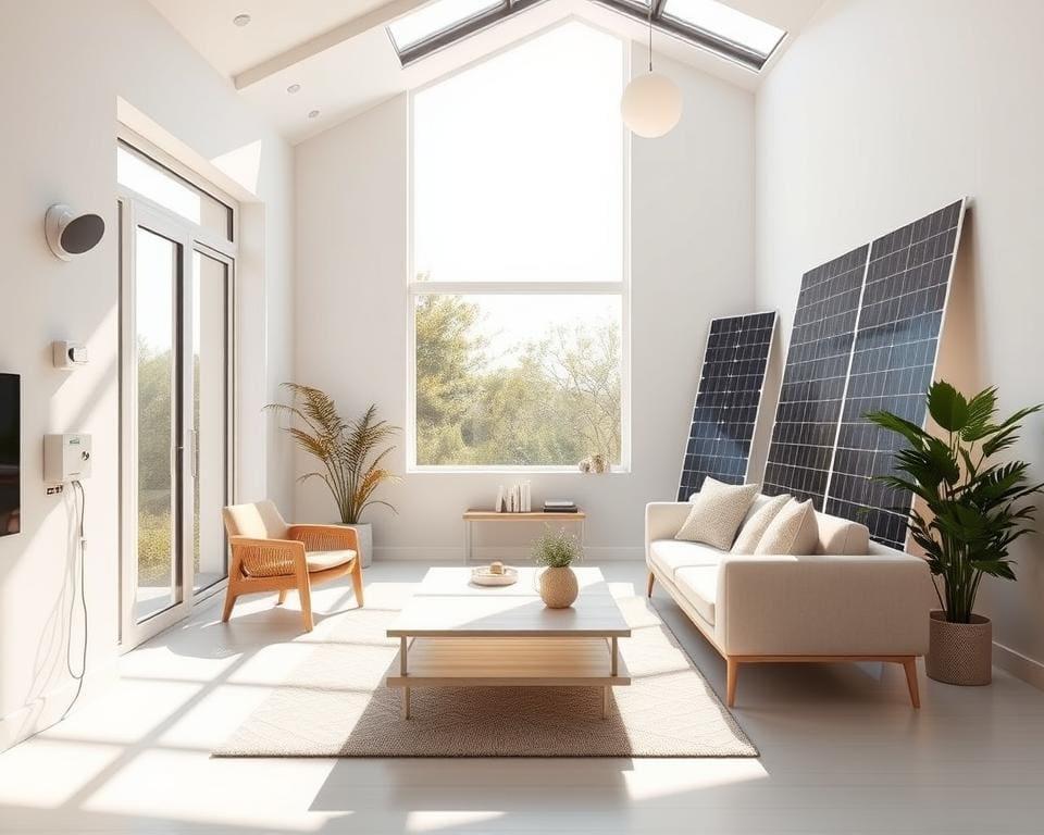 Wat zijn slimme toepassingen voor zonne-energie binnen?