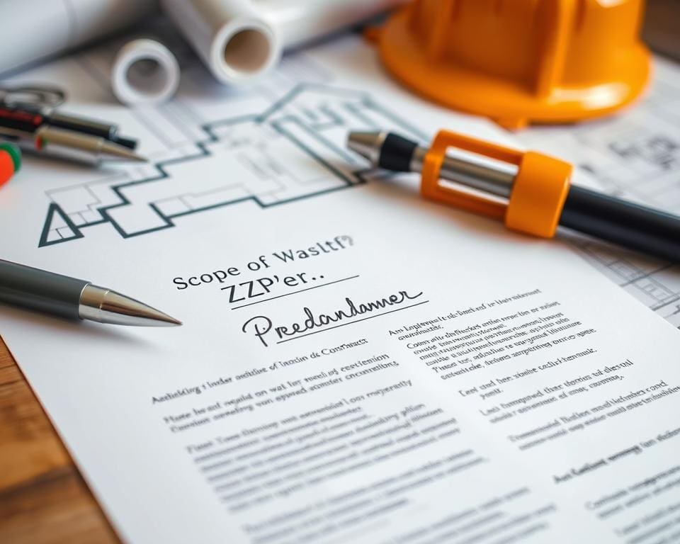 contract zzp hoofdaannemer