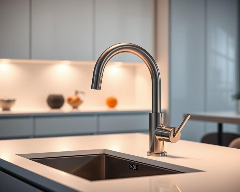 innovatie in de keuken met slimme kranen
