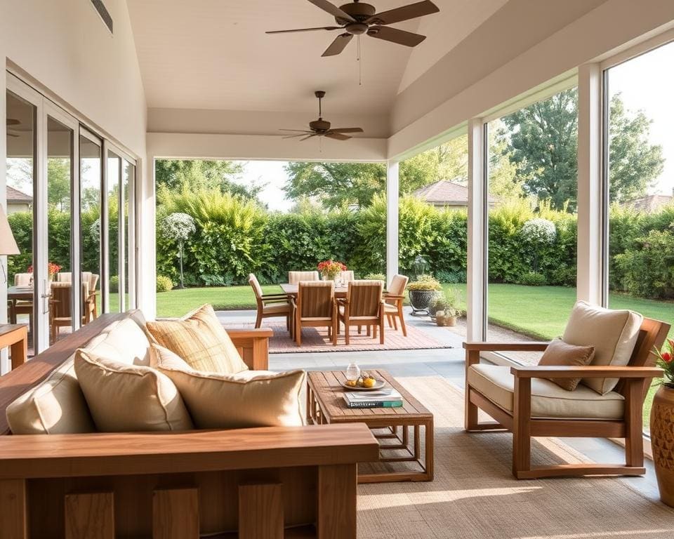 Tuinmeubels die binnen én buiten passen