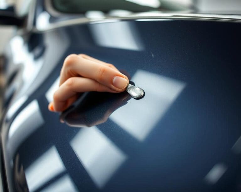 Wat is de beste methode om autolak krassen te herstellen?