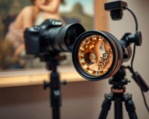 Welke lens gebruik je voor macro-kunstdetails?