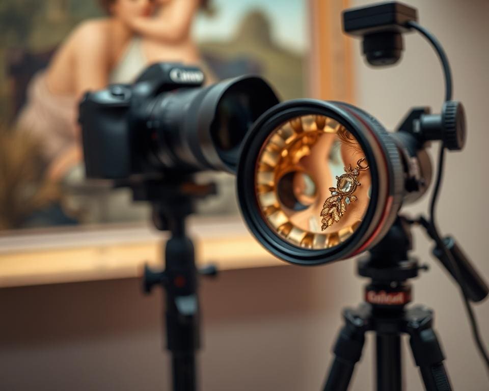 Welke lens gebruik je voor macro-kunstdetails?