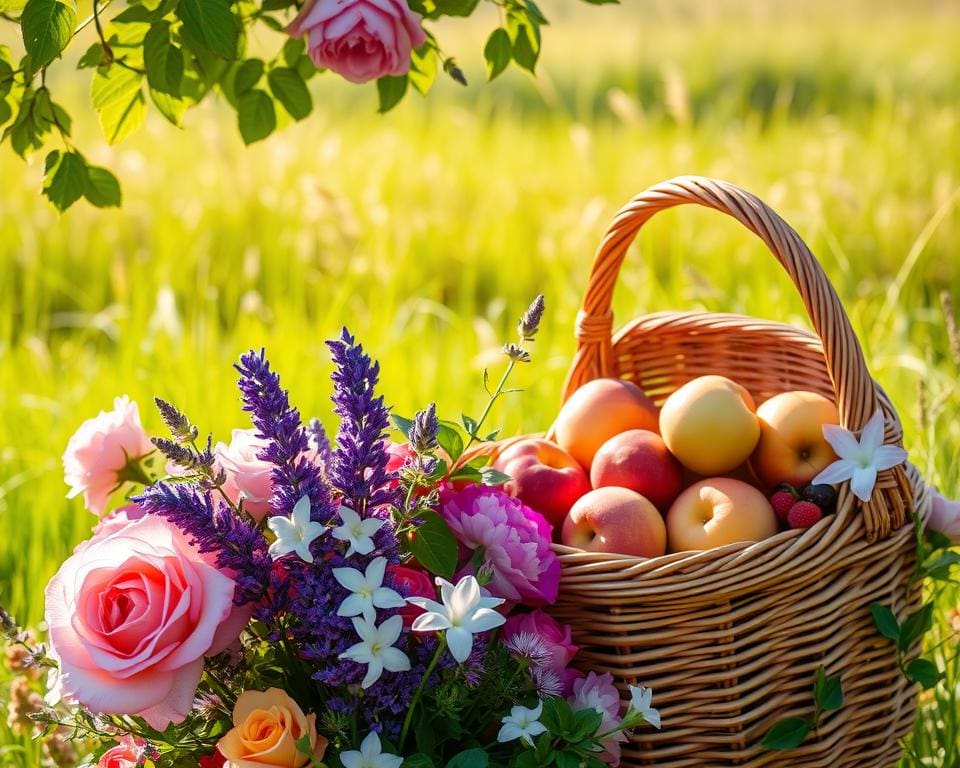 Zomerse geuren voor een frisse dag