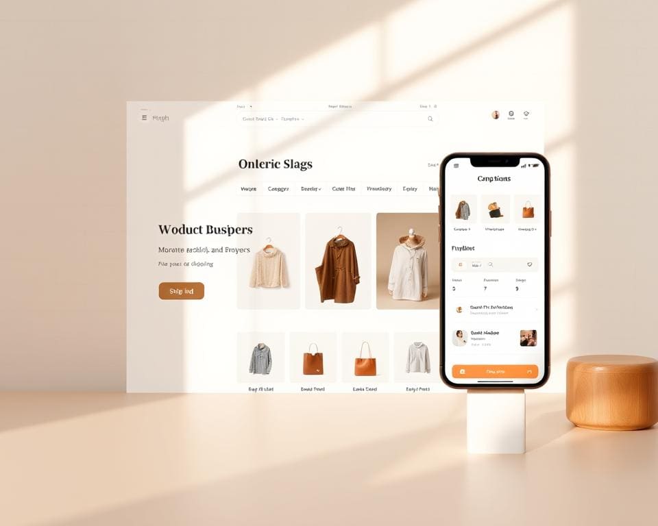webshop ontwerp