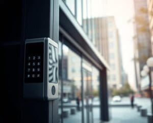 Beveiligde toegangssystemen voor bedrijfsgebouwen