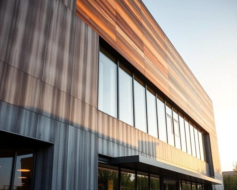 Duurzame gevelbekleding voor bedrijfspanden