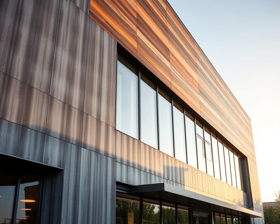 Duurzame gevelbekleding voor bedrijfspanden