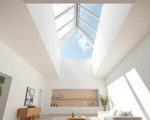 Een lichtkoepel die extra daglicht binnenbrengt