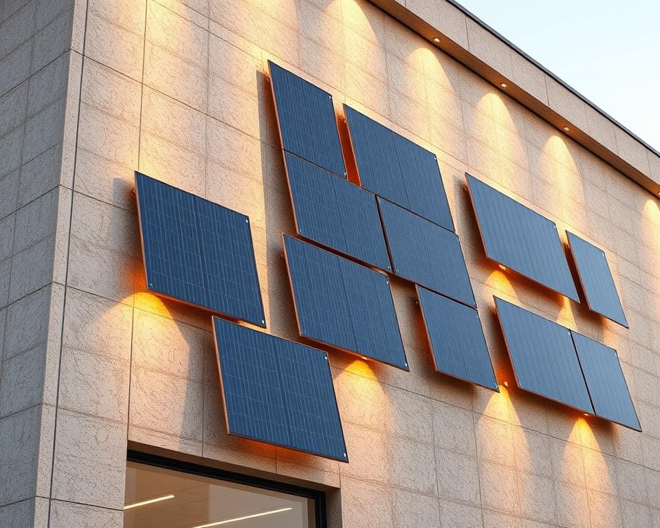 Hoe integreer je zonnepanelen in geveldesign?