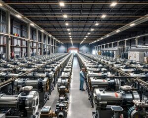 Industriële vacuümpompen voor productie