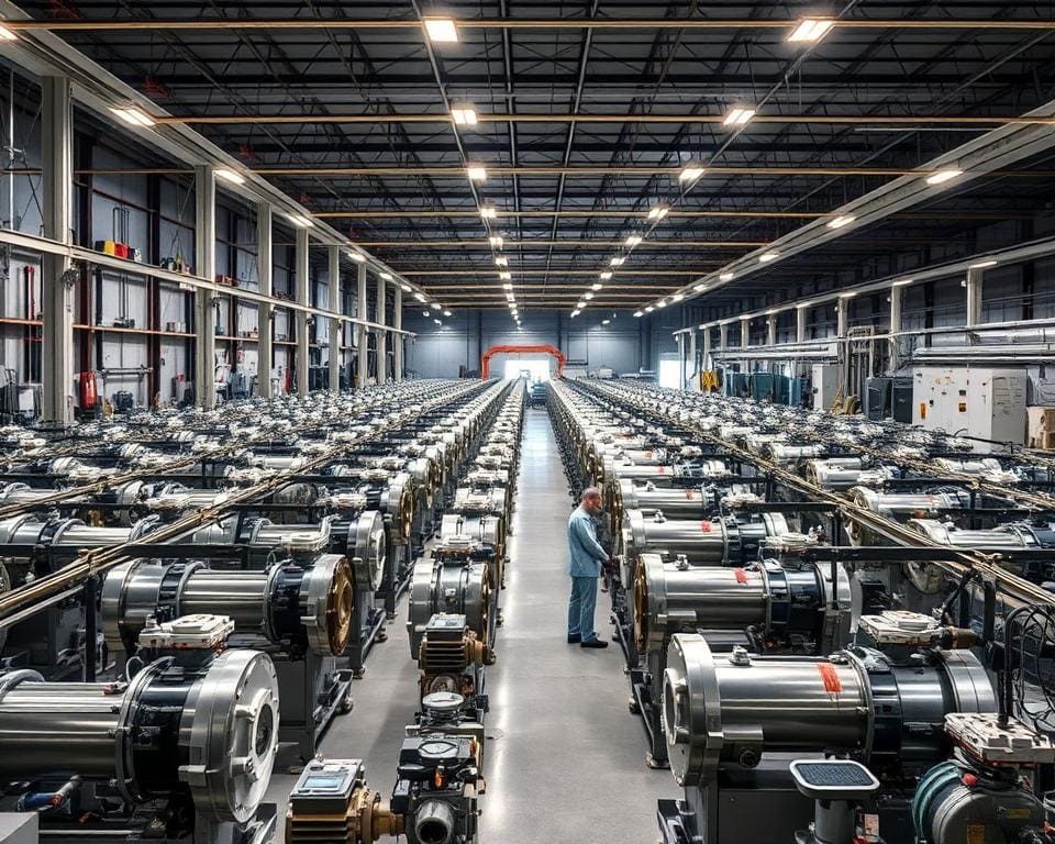 Industriële vacuümpompen voor productie