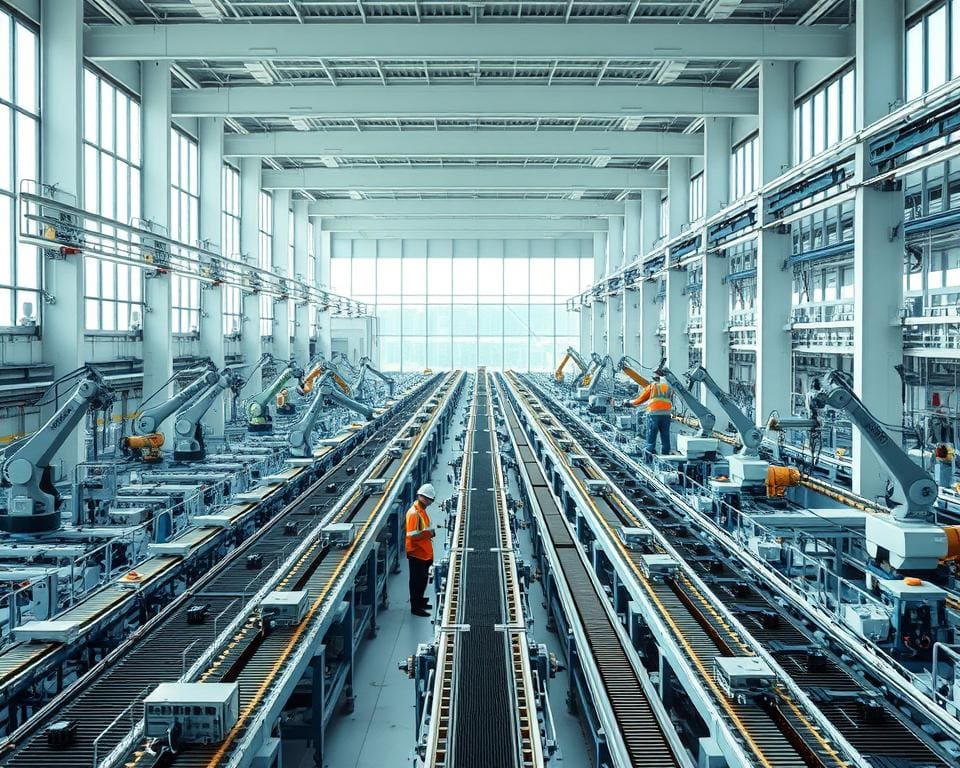 Productielijnen met hoge capaciteit