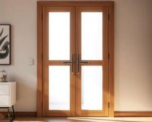 Wat zijn de voordelen van een scharnierdeur in huis?