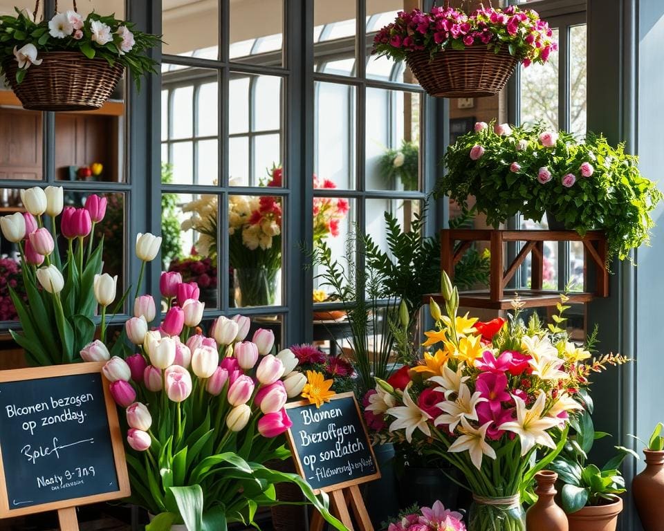 Welke bloemist Utrecht bezorgt ook op zondag?