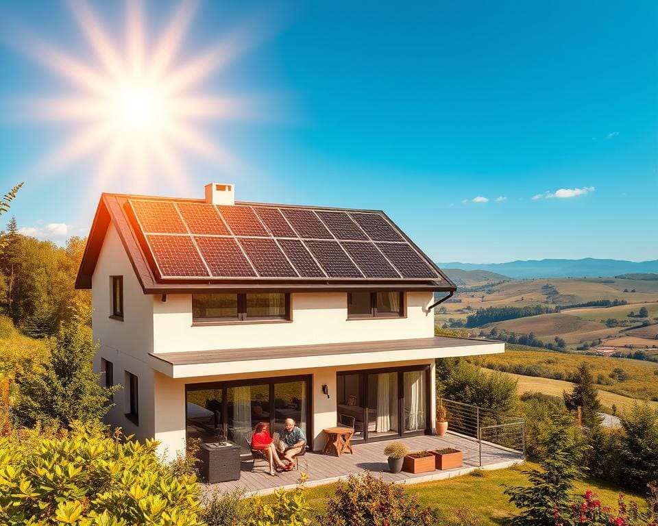 energiebesparing met zonnewarmte