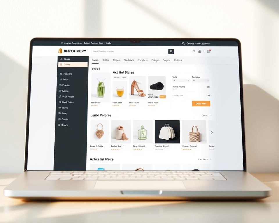 gebruiksgemak Shopify