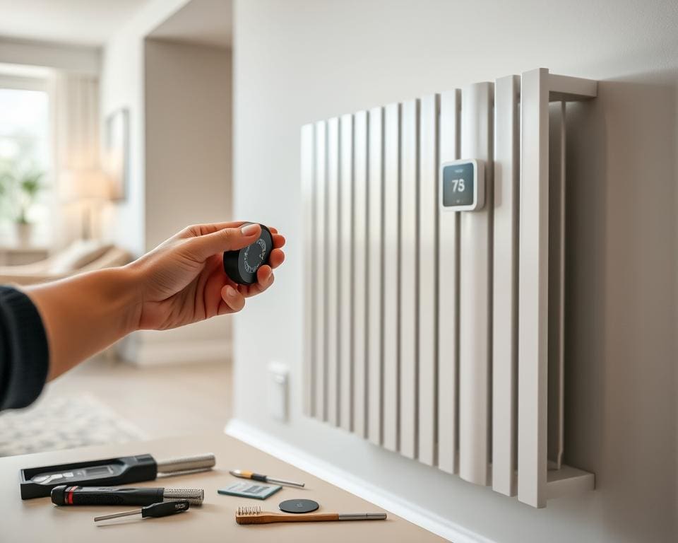 installatie van slimme thermostaat