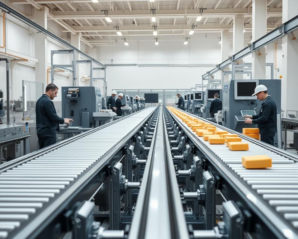 selectieproces productielijn