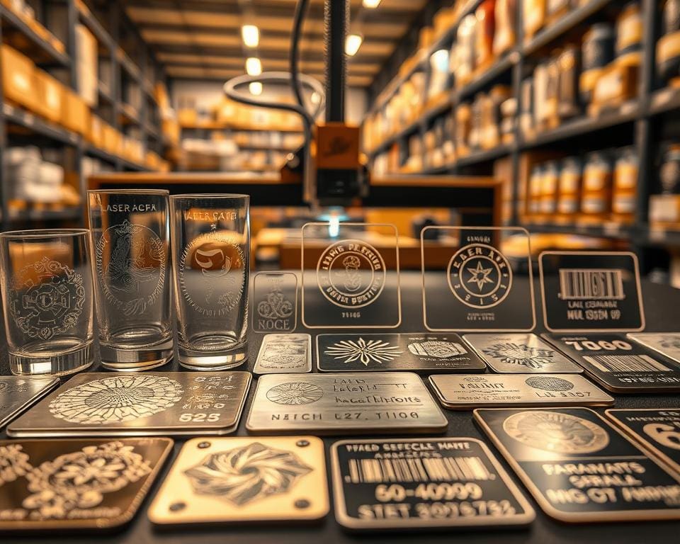 toepassingen lasergraveren voor productlabels